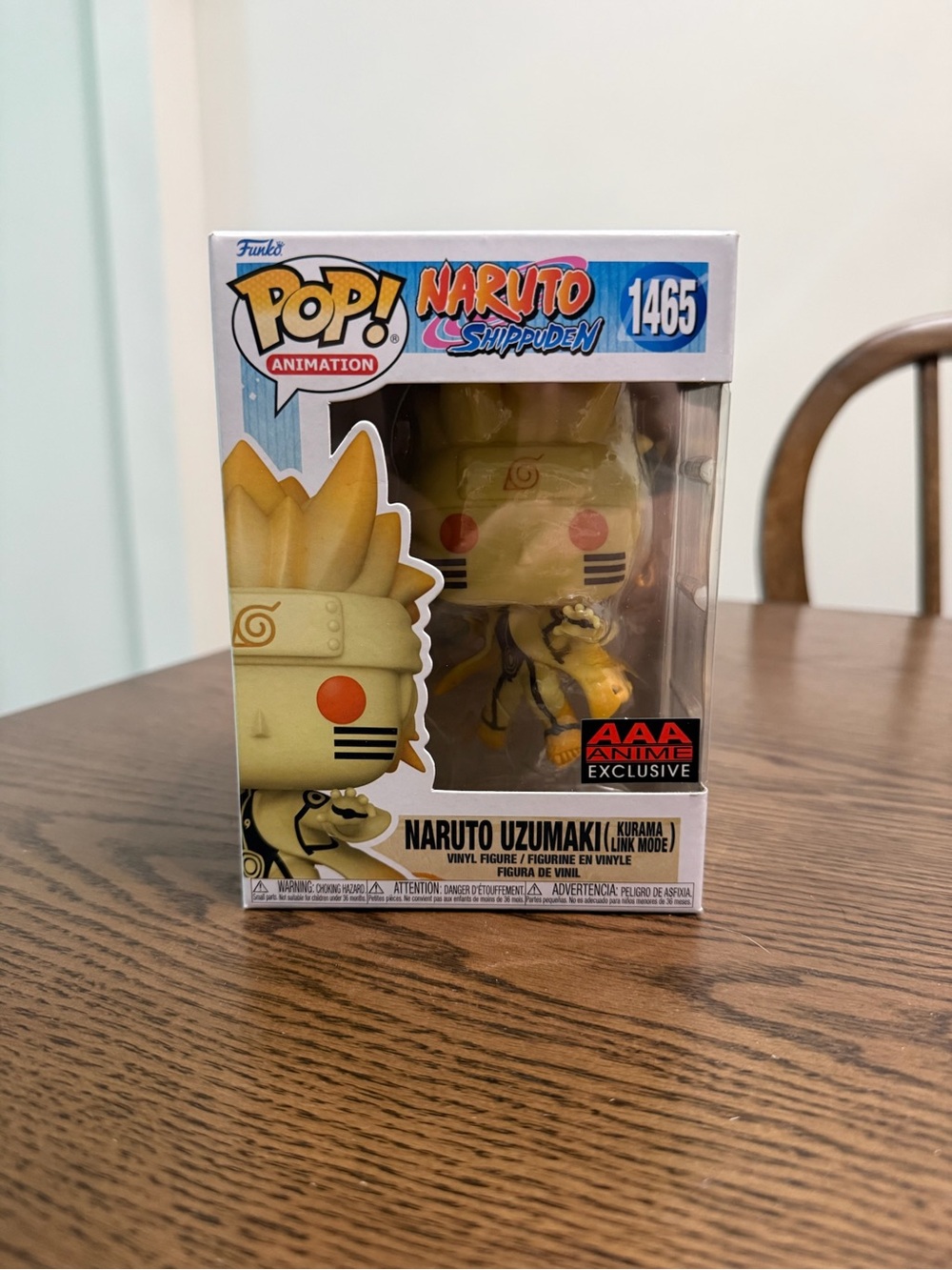 Funko Naruto Uzumaki (Kurama Link Mode)